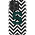 Michigan State University Spartans S Chevron iPhone 15 Pro Impact Case